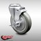 Service Caster 5 Inch SS Gray Polyurethane Wheel Swivel Bolt Hole Caster with Brake SCC SCC-SSBH20S514-PPUB-TLB - alternate 4